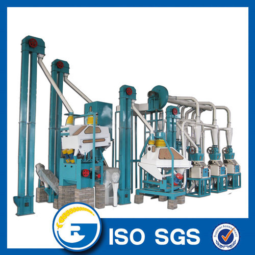 Small capacity 10 tons/day maize mill machine