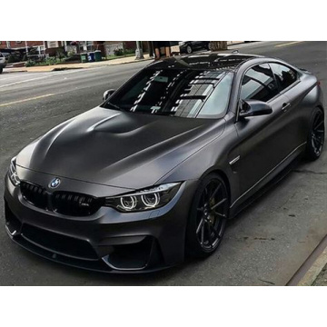 Satin Metallic Dark Grey Coche Wrap Vinyl