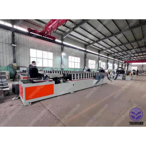 Filing cabinet roll forming machine