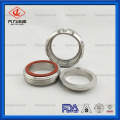 sanitary stainless steel DIN Union with gasket