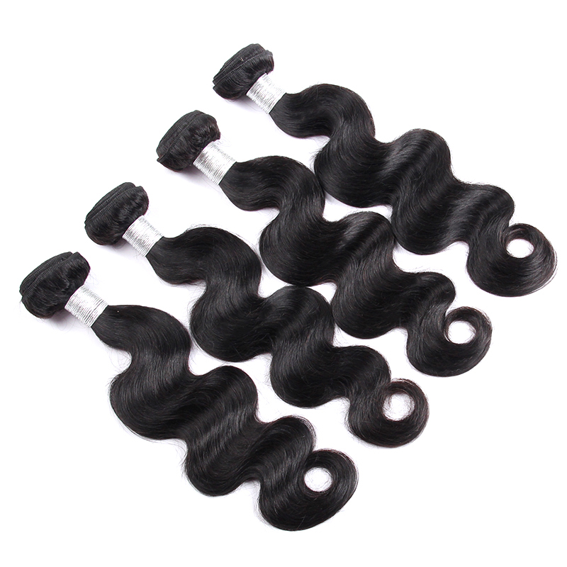 Xuchang hair factory raw soft thick and clean weft virgin cuticle raw hair, 100 human peruvian hair body wave