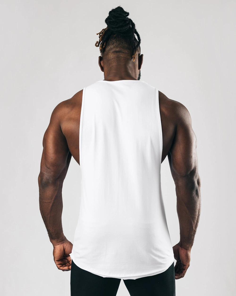 Wholesale Accentuate V-Shape Workout Mens Singlet