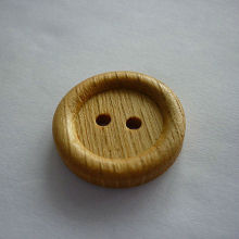 Wooden buttons garment button