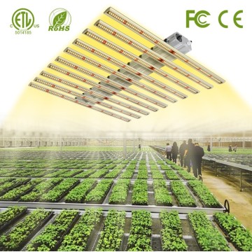 Barra de luz LED de tira de luz de cultivo de plantas de invernadero