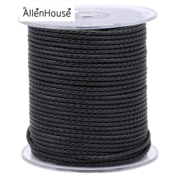 Professional 3mm Black Leather Cord Manufacturer