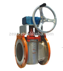 sleeve type soft sealing plug valve
