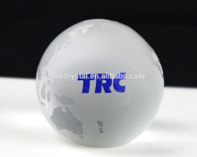 Crystal Frosted Globe Paperweight MH-Q0171