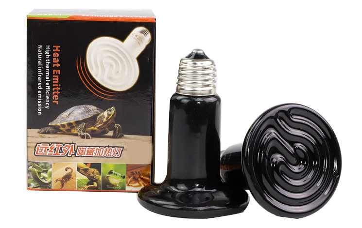 factory supply 100w 110v emitter infrared ceramic heating bulbs For Pet Reptile Chicken