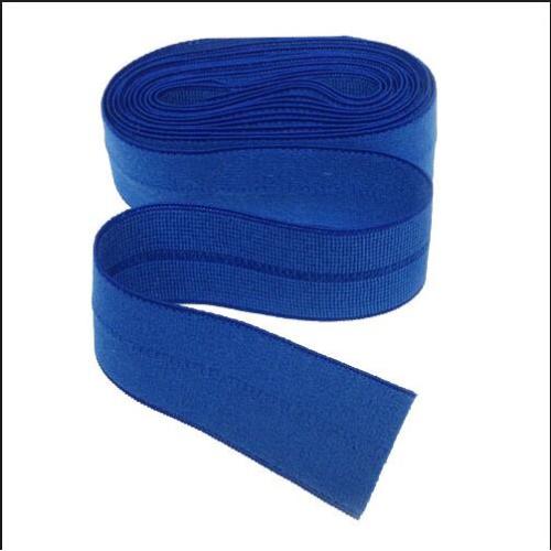 Economic folded elastic ribbon band roll