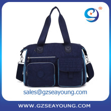 latest design ladies handbag wholesale durable momey bags foldable shopping handbags