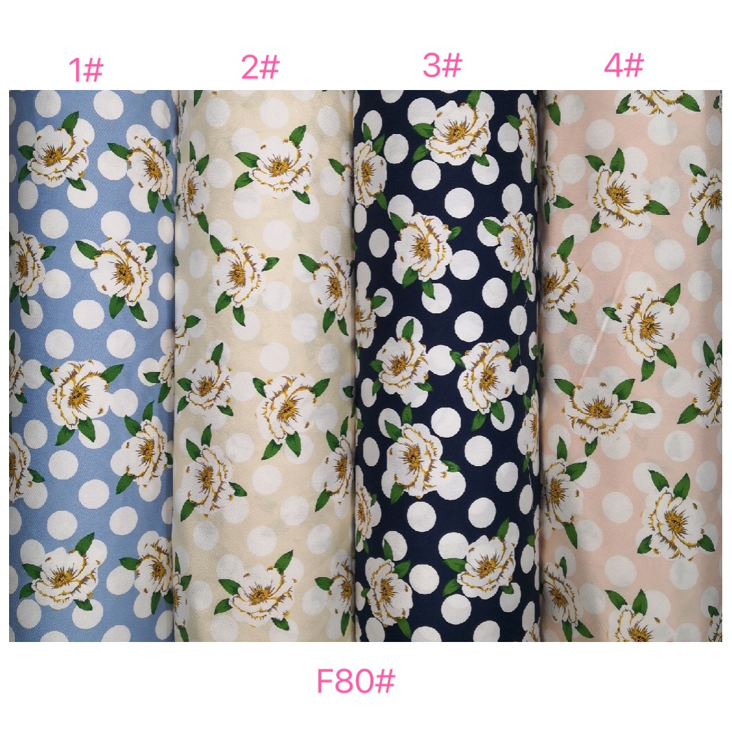 SELLING little flowers Print Medium Weight 100% rayon fabric Twill Christmas Fabric 100% rayon
