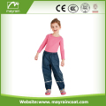 Pantaloni impermeabili da pioggia per bambini PU