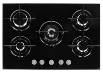 4 Rings Indesit Hob Tempered Glass
