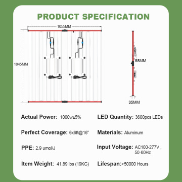 Складной светодиодный светильник высокой мощности LM301B/301H