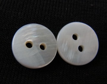 Two Holes Pearl Shell Button