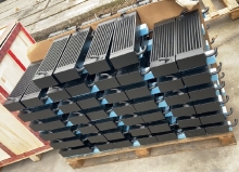 Logging machine cooling unit