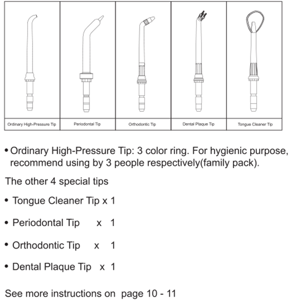 flosser dentale per acqua dental water flosser
