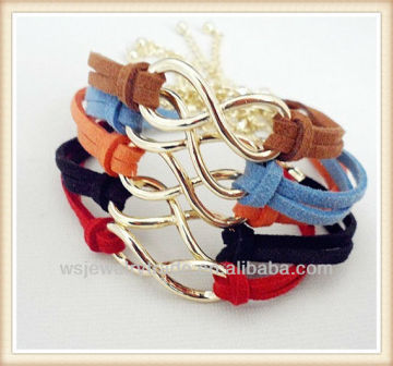 Infinity Bracelet Cheap Leather Bracelet Wholesale