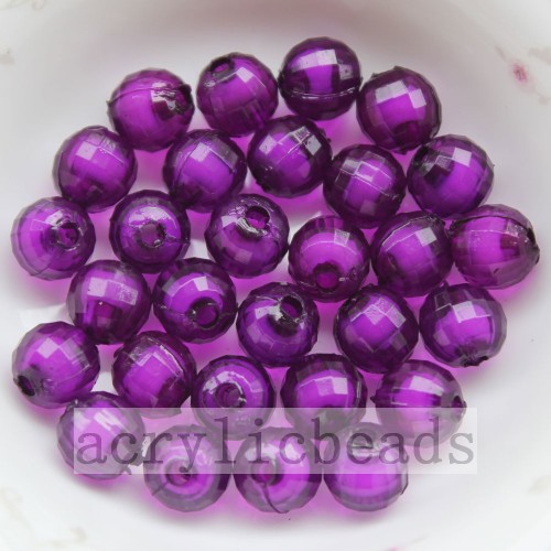 Hot sell clear earth shape jewelry bead in bead