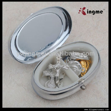 Metal Rosary box