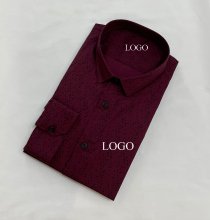 OEM cheap print spandex men shirt