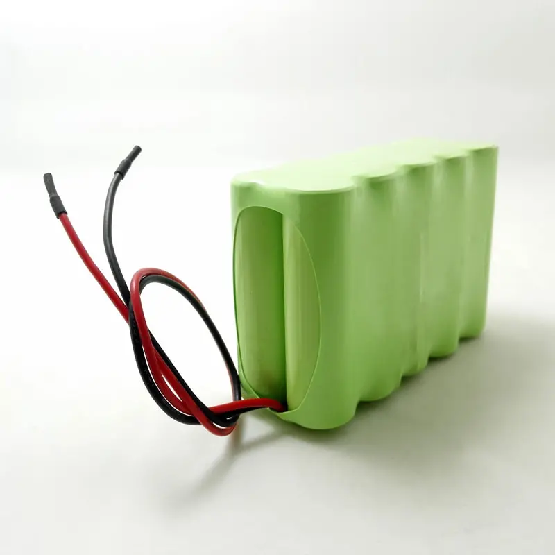 12V 2400mAh AA Ni-MH Rechargeable Battery Pack with Connector and Wire