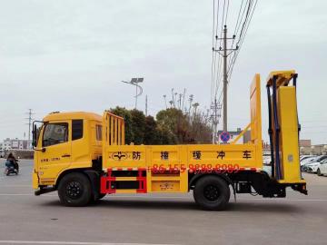 Car anti-collision buffer truck crash buffering truck