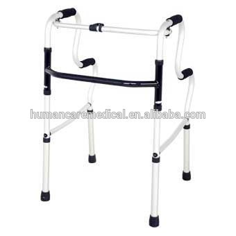 Foldable aluminum walker rollator/pusher baby walker