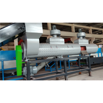 Waste PET bottle recycling crushing washing line