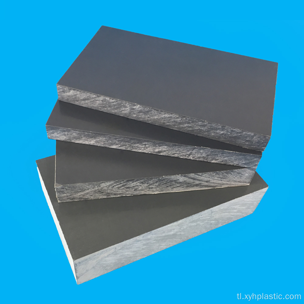 Gray 10mm Thickness PVC Sheet para sa Fish Tank