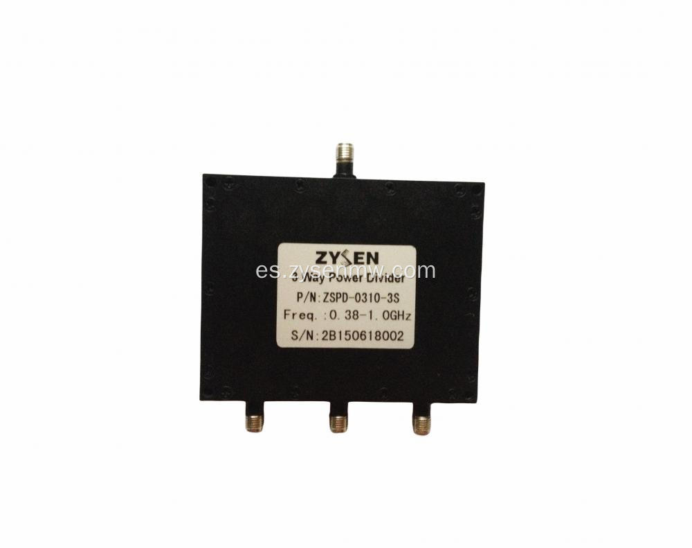 0.38-1GHz de 3 vías Divisor/divisor