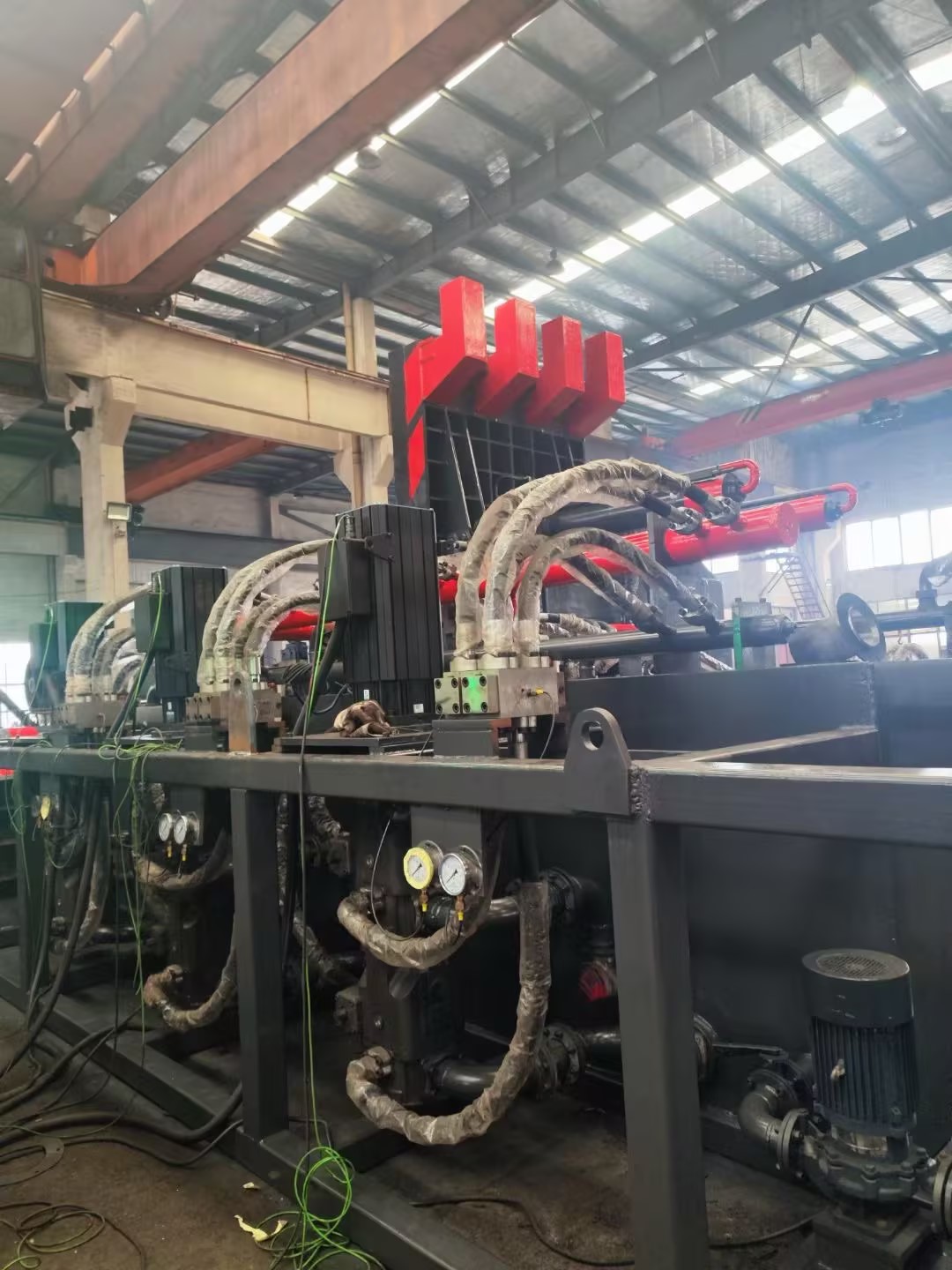 BALER LOGAM HIDROLIK HYDRAULIC METAL BALER