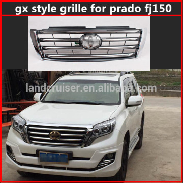 GX style chrome front grille for Prado 2014-2015