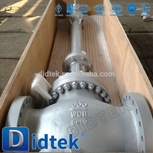 Didtek 100% test socket welded y-type globe valve