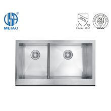 CUPC Handmade Stainless Steel Farmhouse Kitchen Sink