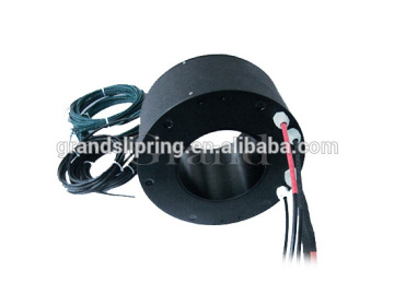 Big- Bore slip ring rotary slip ring rotary joint electrical connector