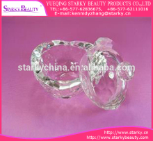 Factory Nail Art Crystal Dappen Dish for Acrylic Liquid, Crystal Jar for Nail Art
