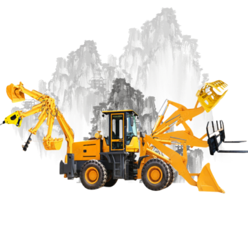 Гидравлический контроль 3.4t 4.8t 5t 6ton Backhoe Loader Excavator