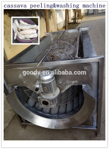 Good performance cassava skin peeling machine/cassava peeler and slicer/cassava peeling machine