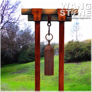 Corten Steel Garden Ornament Metal Windchime