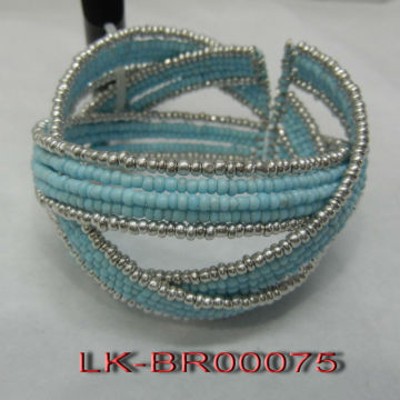 2012 fashion seadbeads bangle, indian bangles wolesale