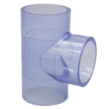 High quality clear pvc tee