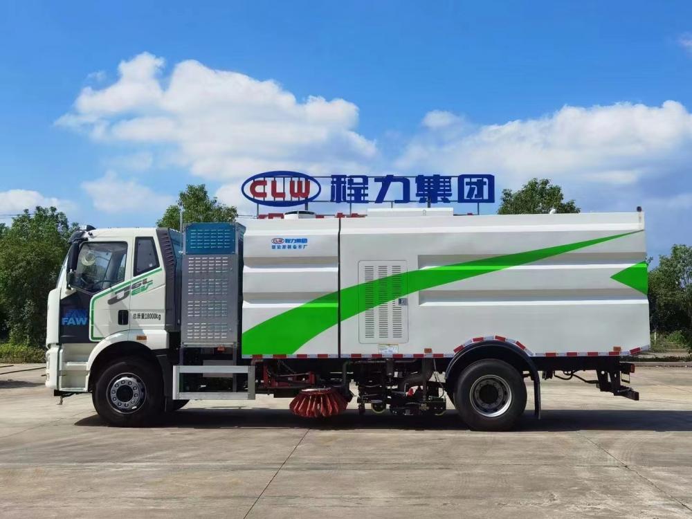 Pure Electric Cleaning Truck 4 Jpg