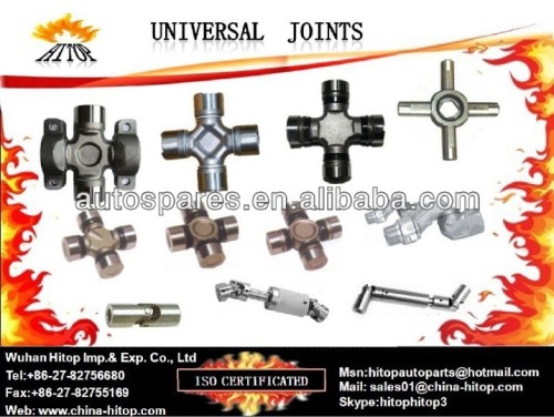 Universal Joints for TOYOTA,MAZDA,NISSNA,SUZUKI,DAIHATSU,FIAT,HINO,ISUZU,MITSUBISHI,OPEL,HYUNDAI,KIA,FORD...CAR/TRUCK