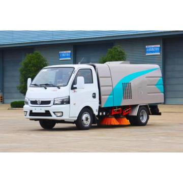 4x2 Steering Cleaning Closed Powered Road Sweeper Truck