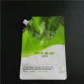 1L custom printed food grade aseptic stand-up nozzle-bag