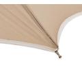 Ladies Plain Color Manual Open Straight Umbrella