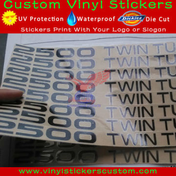 Custom Metal Heat Resistant Sticker