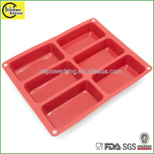 6-Cavity Silicone Mini Loaf Pan