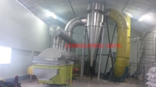 Vibration fluid bed dryer machine